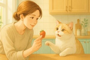 猫といちごの付き合い方