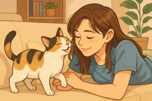 猫ちゃんは何かを伝えたい