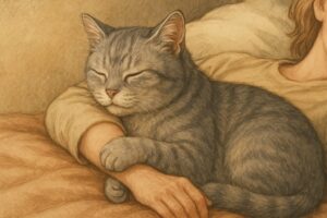 猫ちゃんからのご褒美