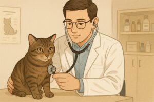 猫ちゃんの体調をよく見てね