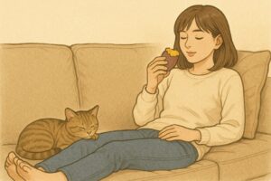 猫ちゃんと焼き芋の正しい付き合い方