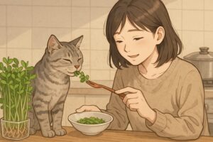 愛猫との「豆苗ライフ」を最高に楽しむために
