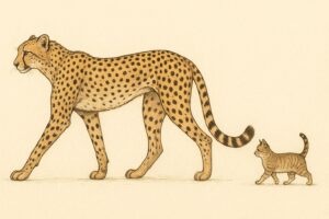 チーターは猫の親戚？