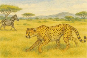 チーターはプロのハンター！