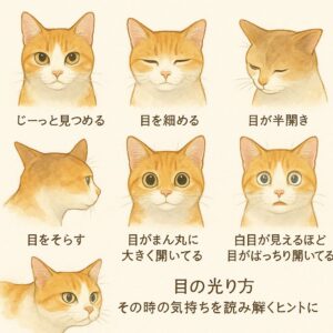 猫のまばたきパターン