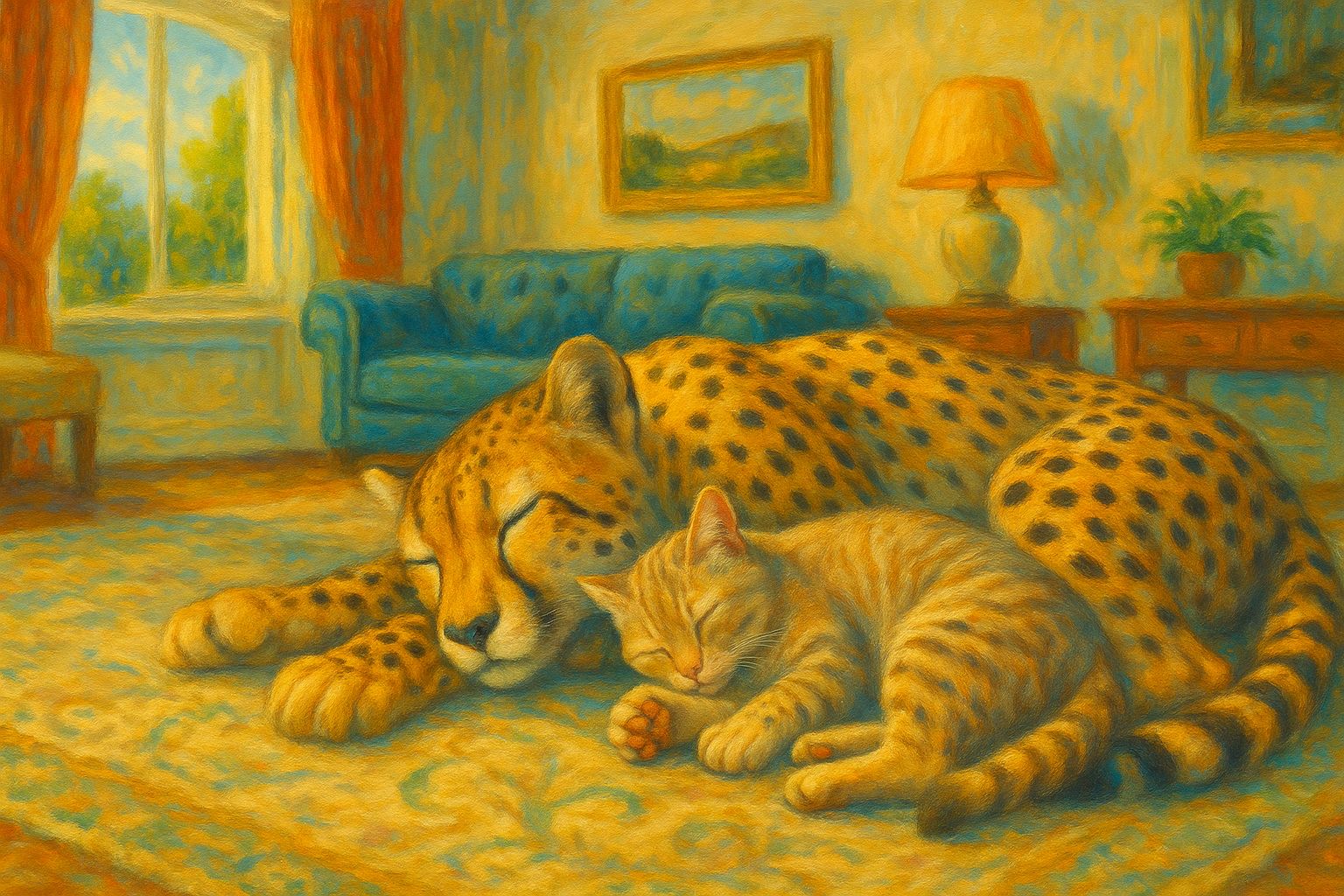 猫とチーターの関係