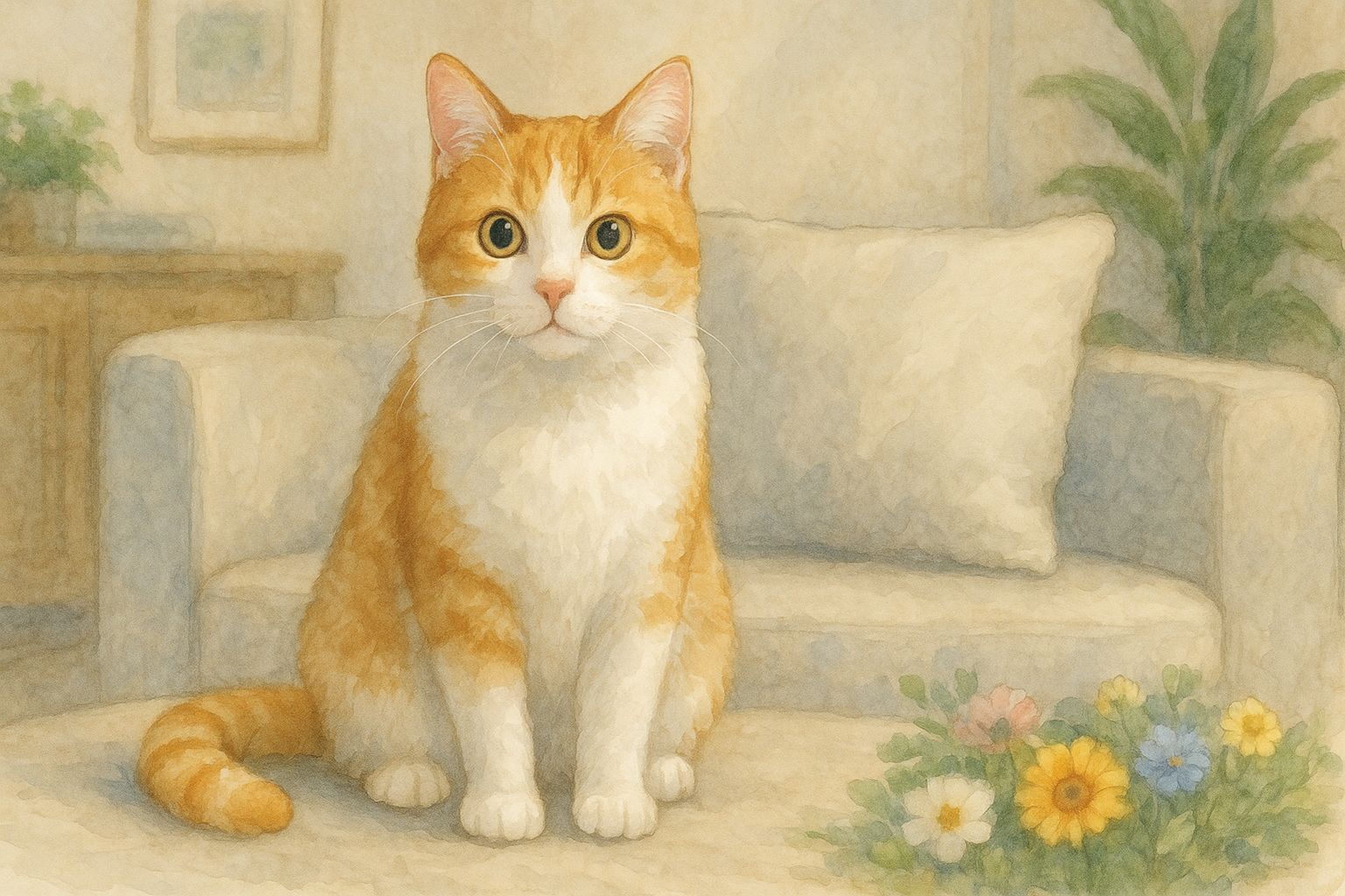 猫のまばたきの意味は？