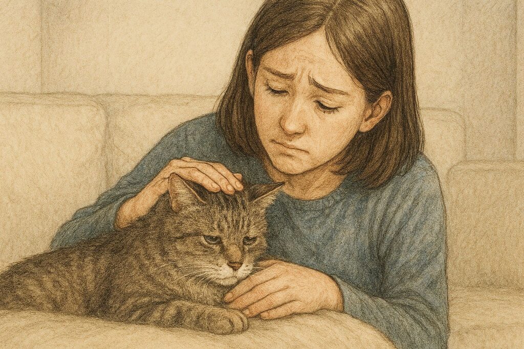 猫とビニールの経験談
