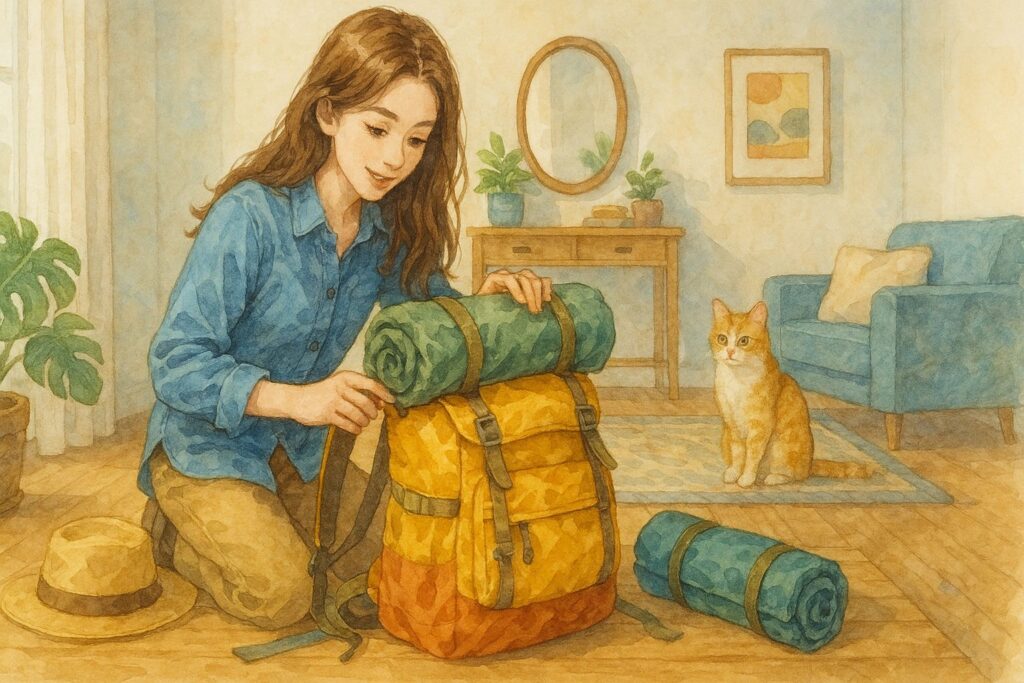 猫とのキャンプは事前の確認が必須