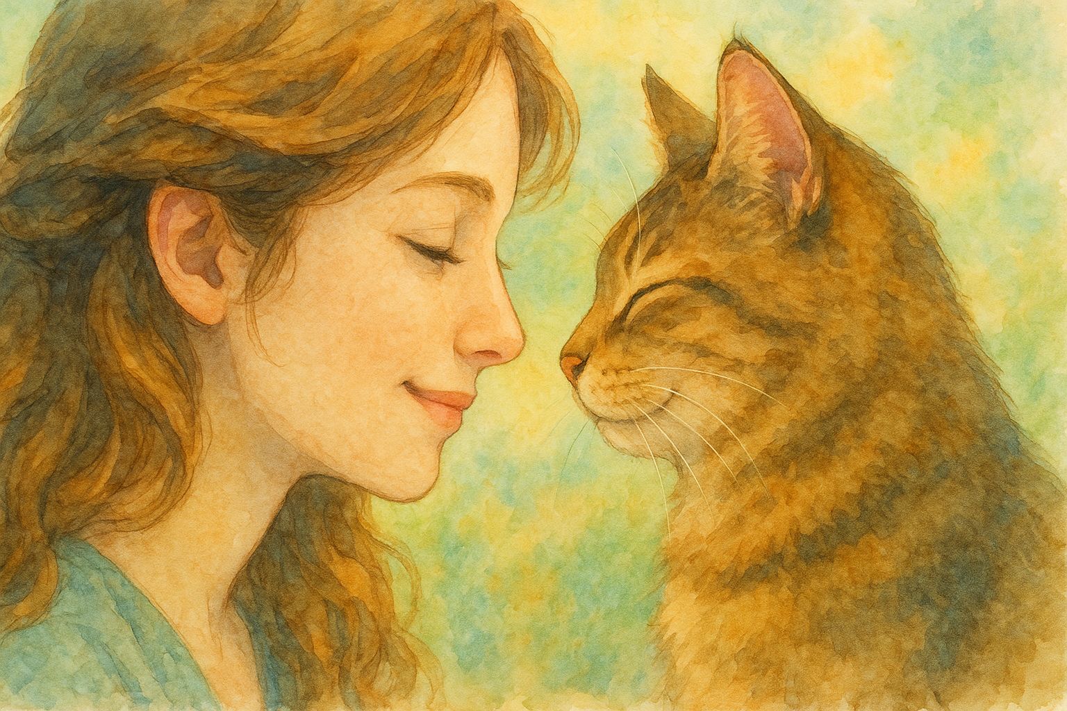 ゆっくりまばたきで野良猫と仲良し！