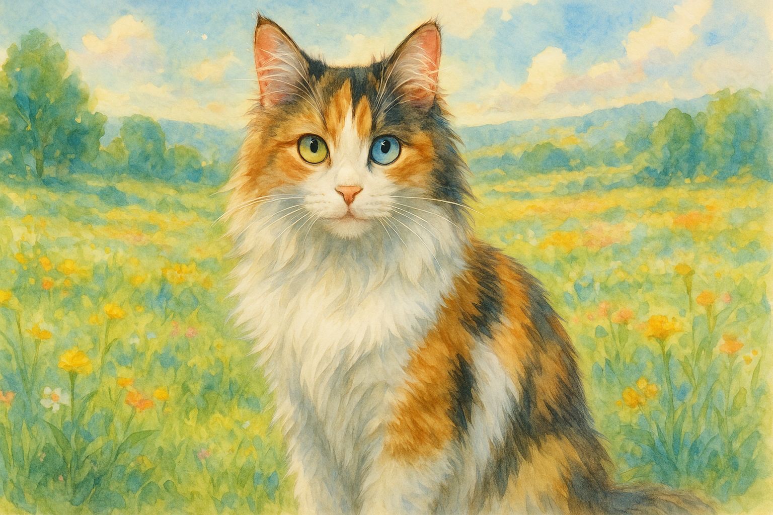 猫のオッドアイの確率や種類は？