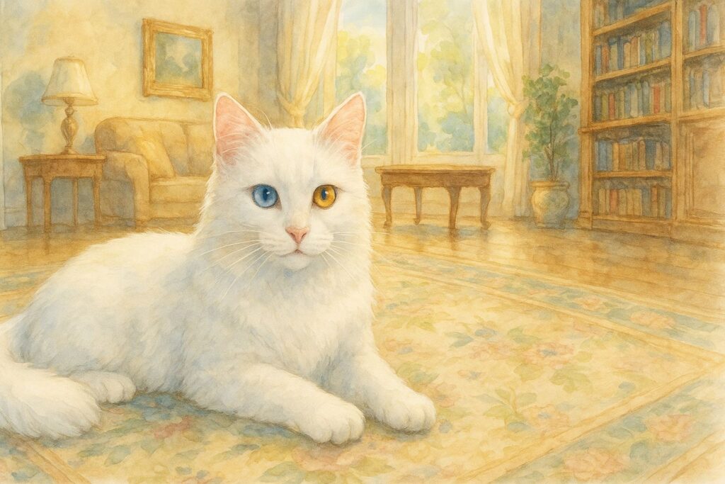 猫のオッドアイってなんのこと?