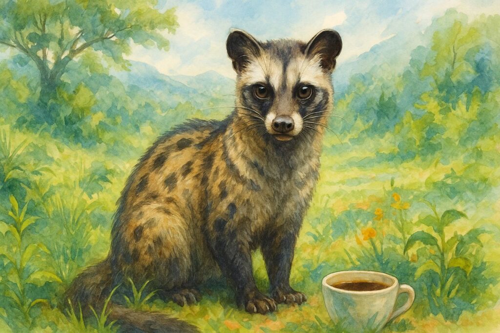ジャコウ猫とコーヒー