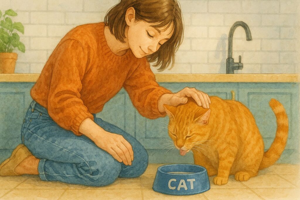 猫ちゃんにヨーグルトをあげる時の注意点