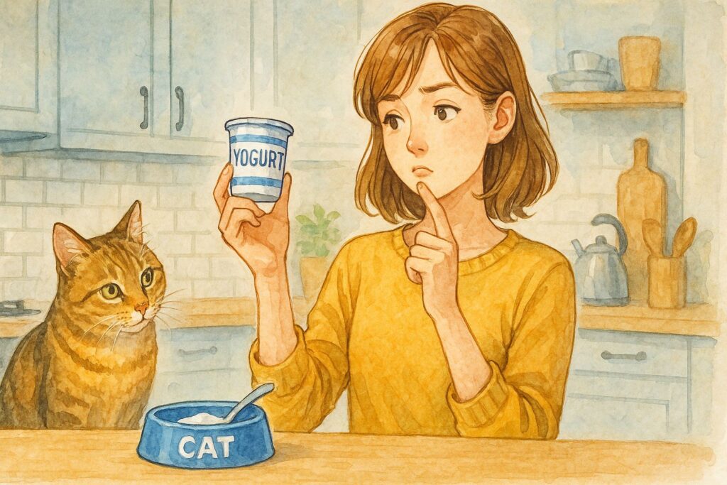 猫ちゃんがヨーグルトを欲しがる理由は?