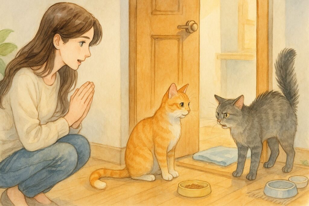 猫ちゃんたちとの良い関係