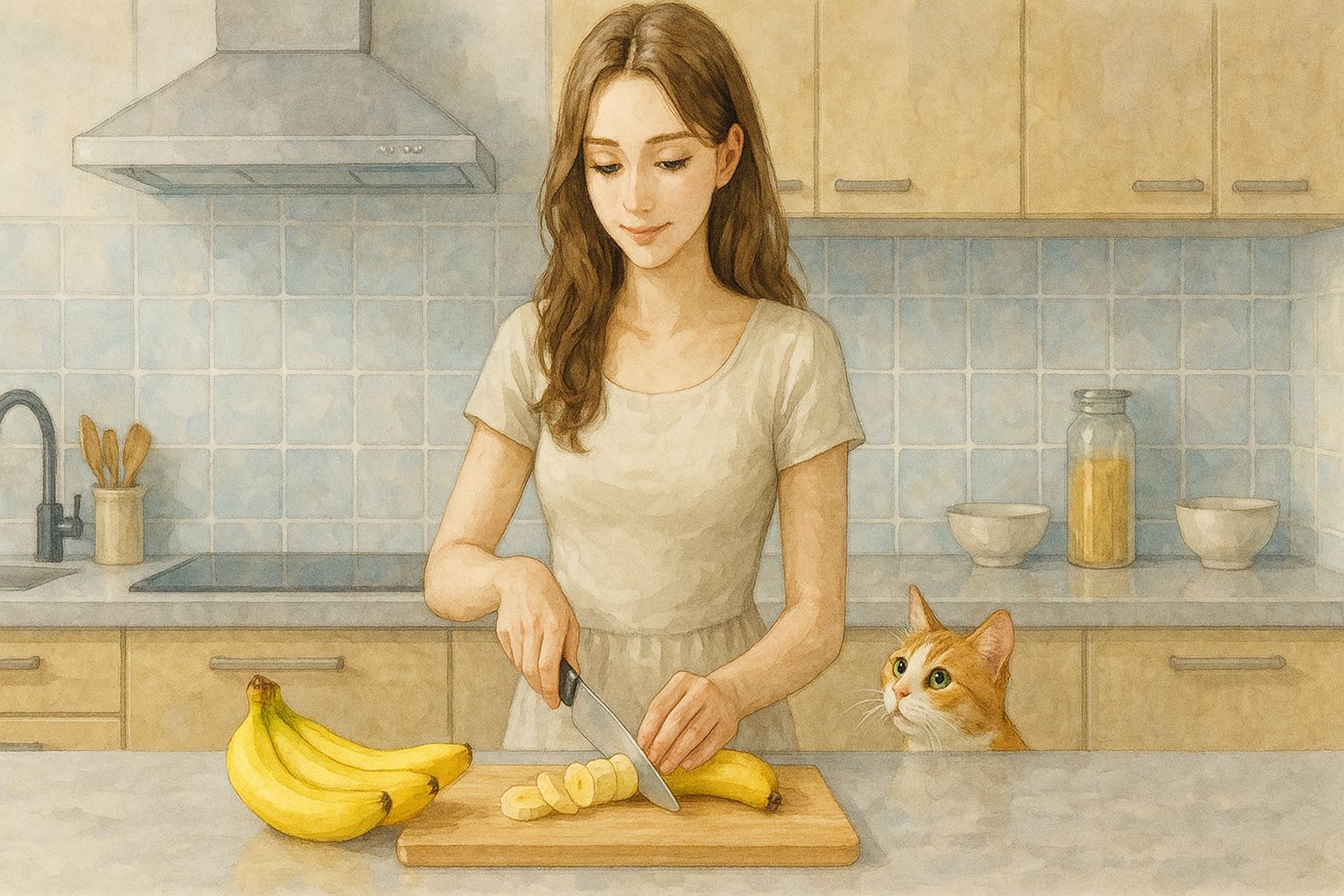 猫はバナナ食べれる？嫌がる？