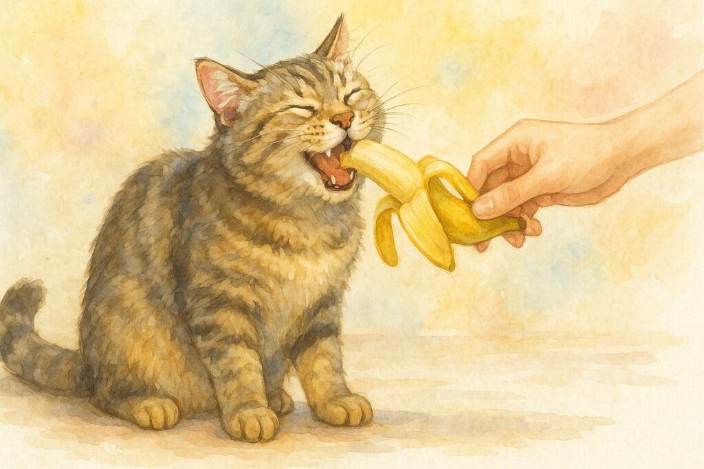 バナナを食べる時の注意点は？