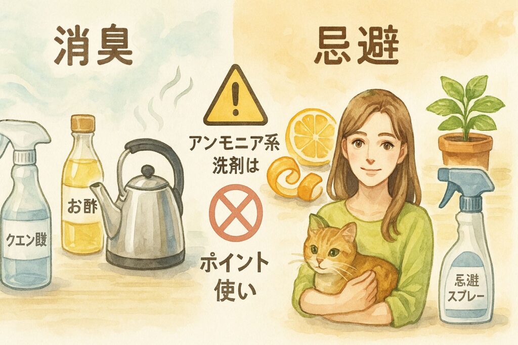 消臭の対処方法は？