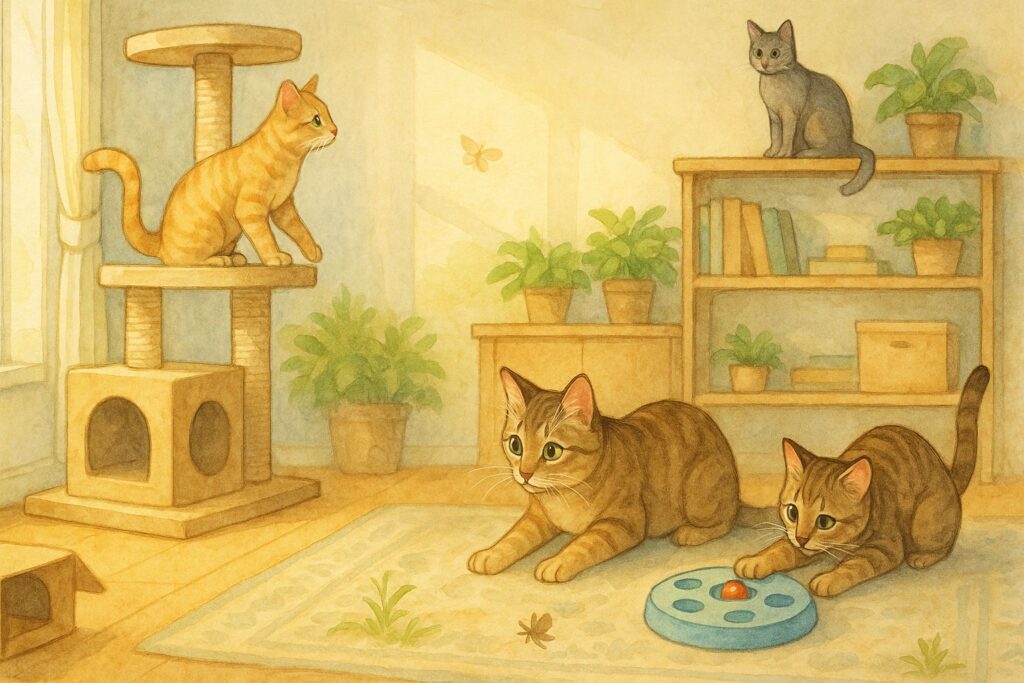 猫は散歩しなくて大丈夫！
