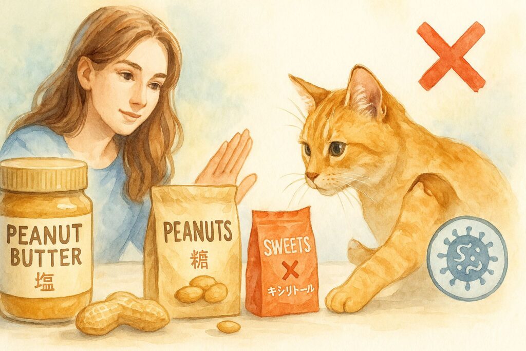 「うちの猫はピーナッツを食べたけど…」飼い主たちの体験談