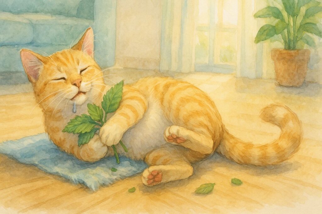猫ちゃんにとってリラックスできるものは…