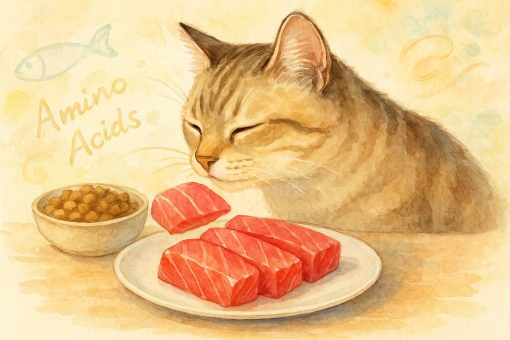 猫にマグロの刺身は条件付きでOK