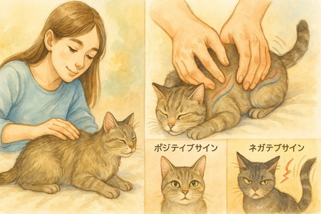 猫の関節炎のための安全なマッサージ実践講座