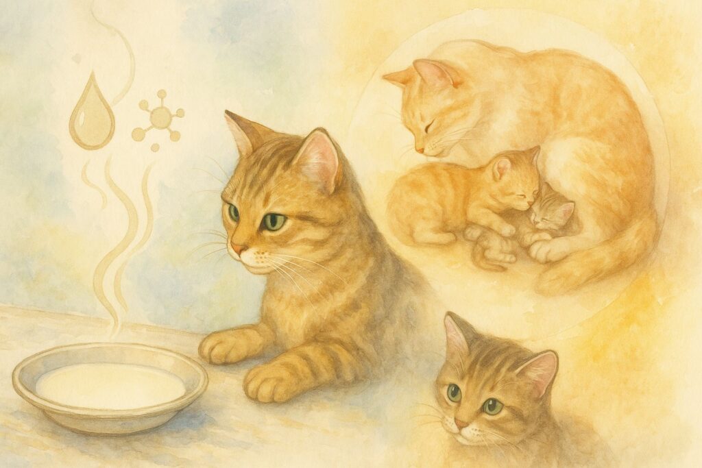 「猫は牛乳が好き」は本当?そのイメージの背景と科学的な理由