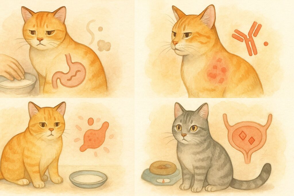 猫に牛乳が危険な4つの理由