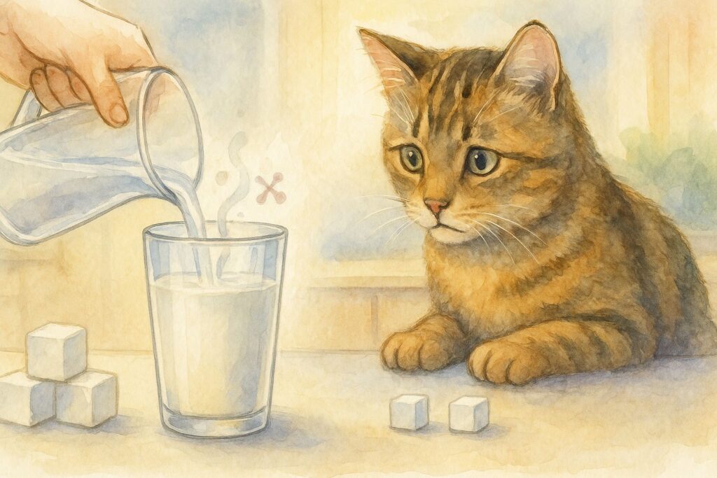 猫の牛乳、「薄める」のは効果なし!その科学的根拠