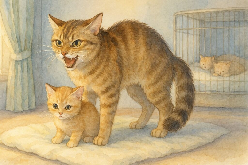 猫に威嚇される人が目指す、平和的共存への道筋