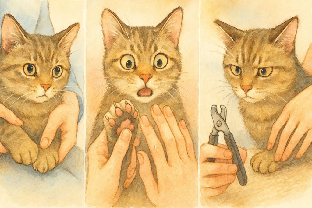 なぜ「猫」は「爪切り」を「嫌がる」のか?3つの行動学的理由