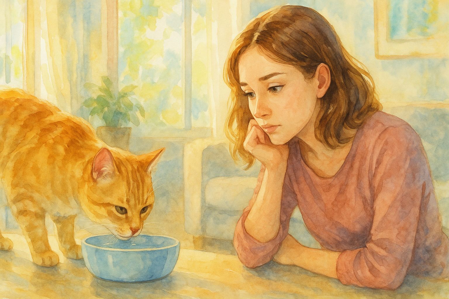 猫が水をよく飲むのはナゼ?元気に見えても要注意!病気とストレスの話