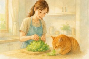 猫はレタスを食べてもいいの?大丈夫?与えるメリットと危険性の徹底解説
