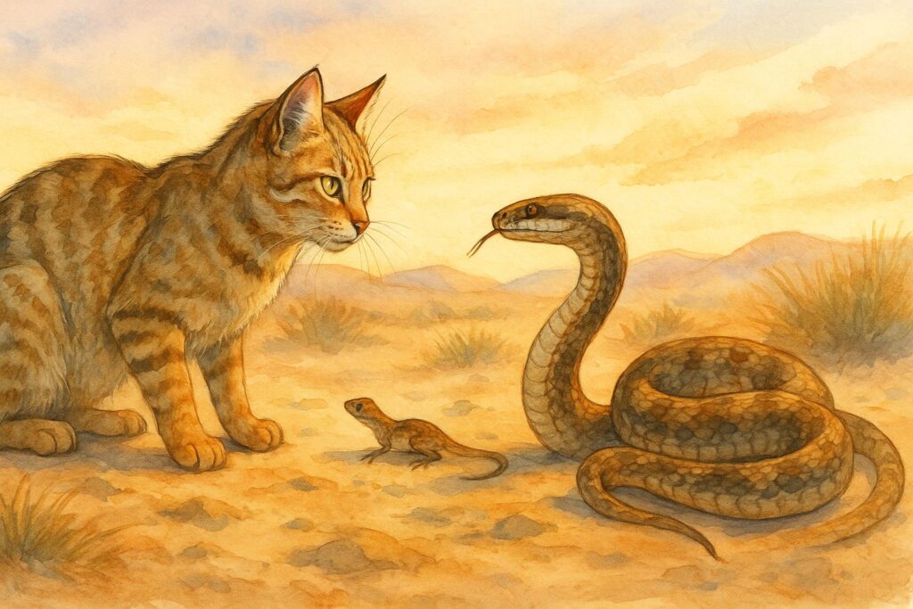 猫と蛇が「天敵」って言われるホントの理由、知ってる?