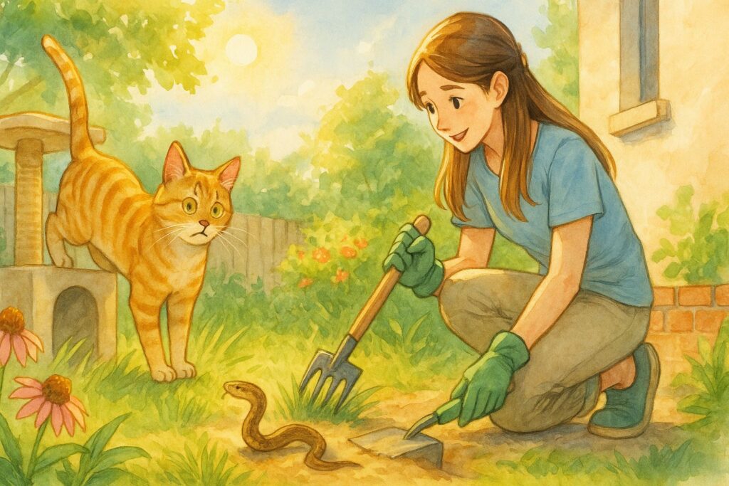 愛猫を蛇から守るには?今日からできること