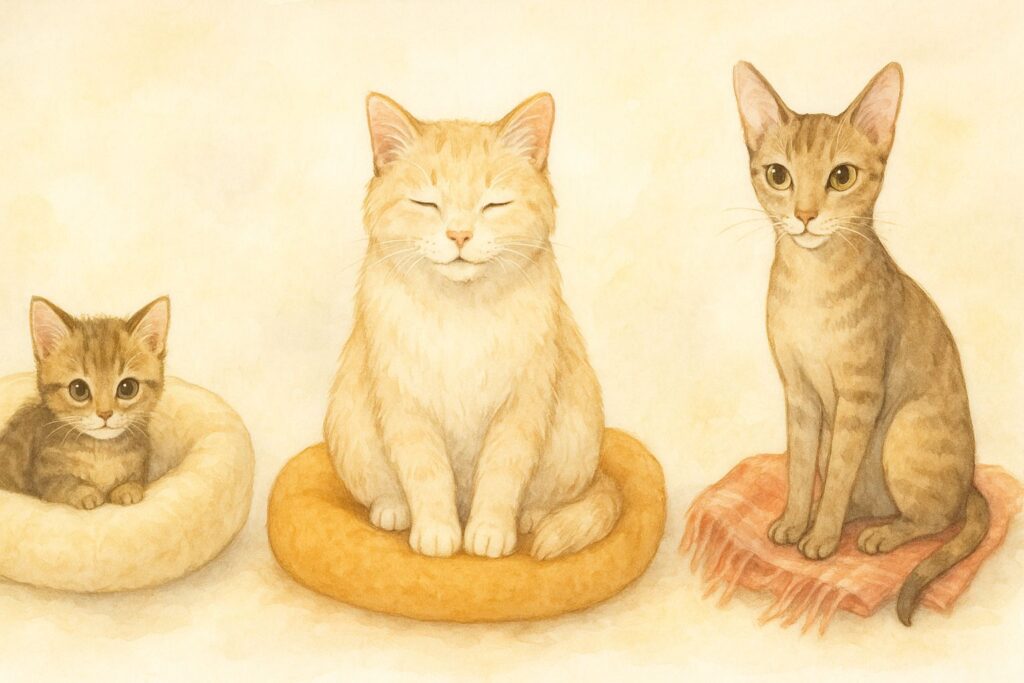 子猫・老猫・短毛種に必要な冬の室内適温