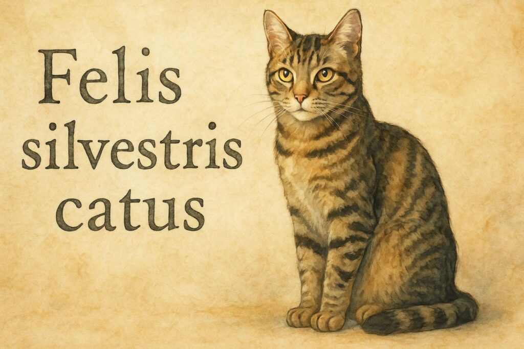 学名の謎を解く！「Felis silvestris catus」その意味と由来