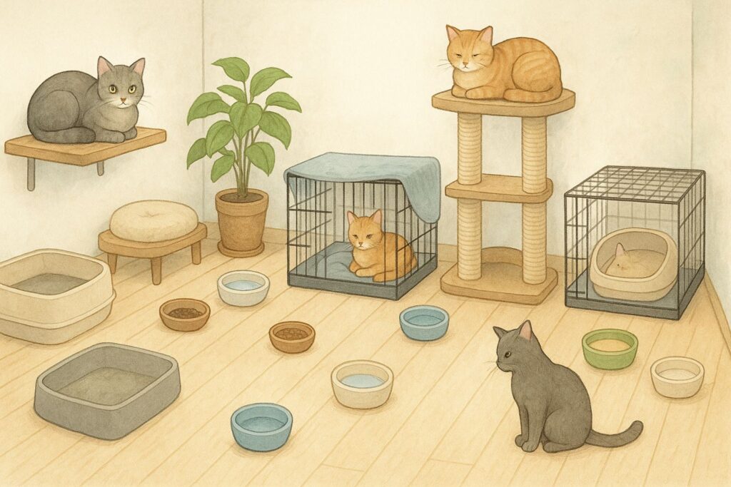 2匹が「同じ部屋」で暮らすための「環境エンリッチメント」戦略