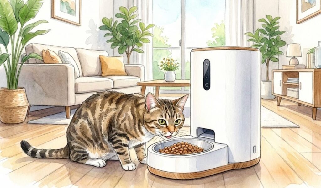 猫のちょこちょこ食べの失敗談と対処方法