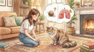 猫が咳き込むのに吐かない？その原因と家庭でできる5つの対策