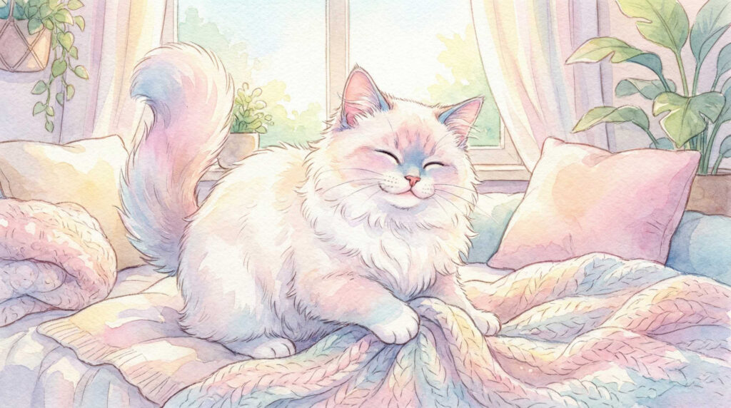 猫がよだれをポタポタ垂らすのは嬉しいから？その理由と身体の仕組み