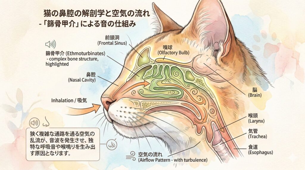 猫の鼻息がプスプス言う理由