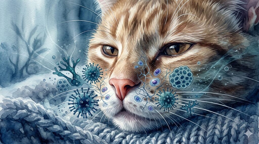 猫の鼻息がプスプス言う主要な疾患と原因