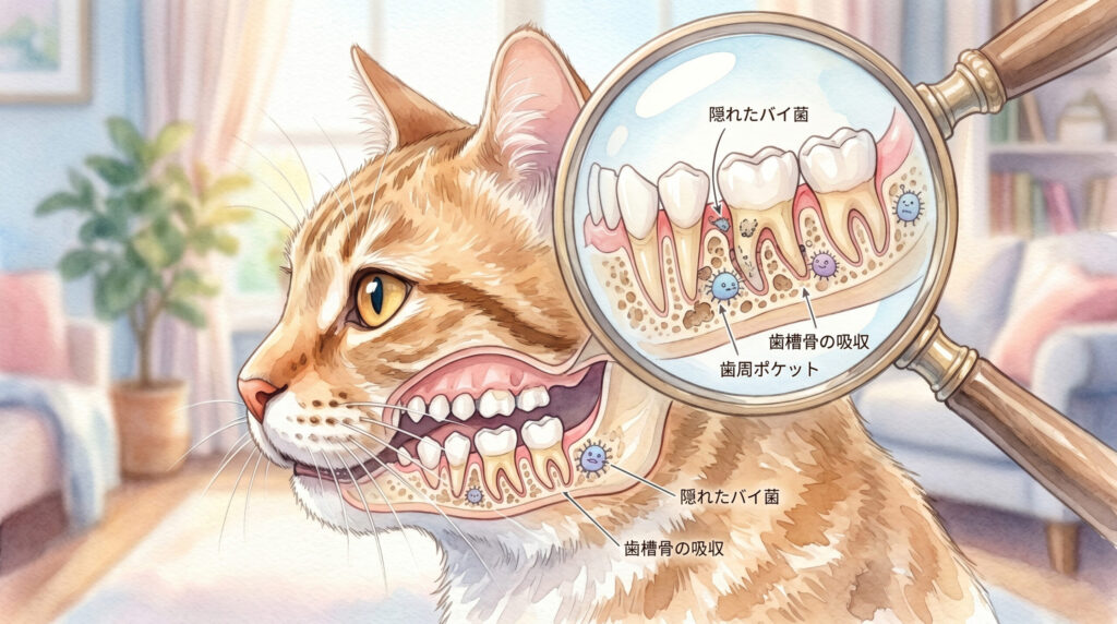 猫の前歯が無い？その原因とは何か